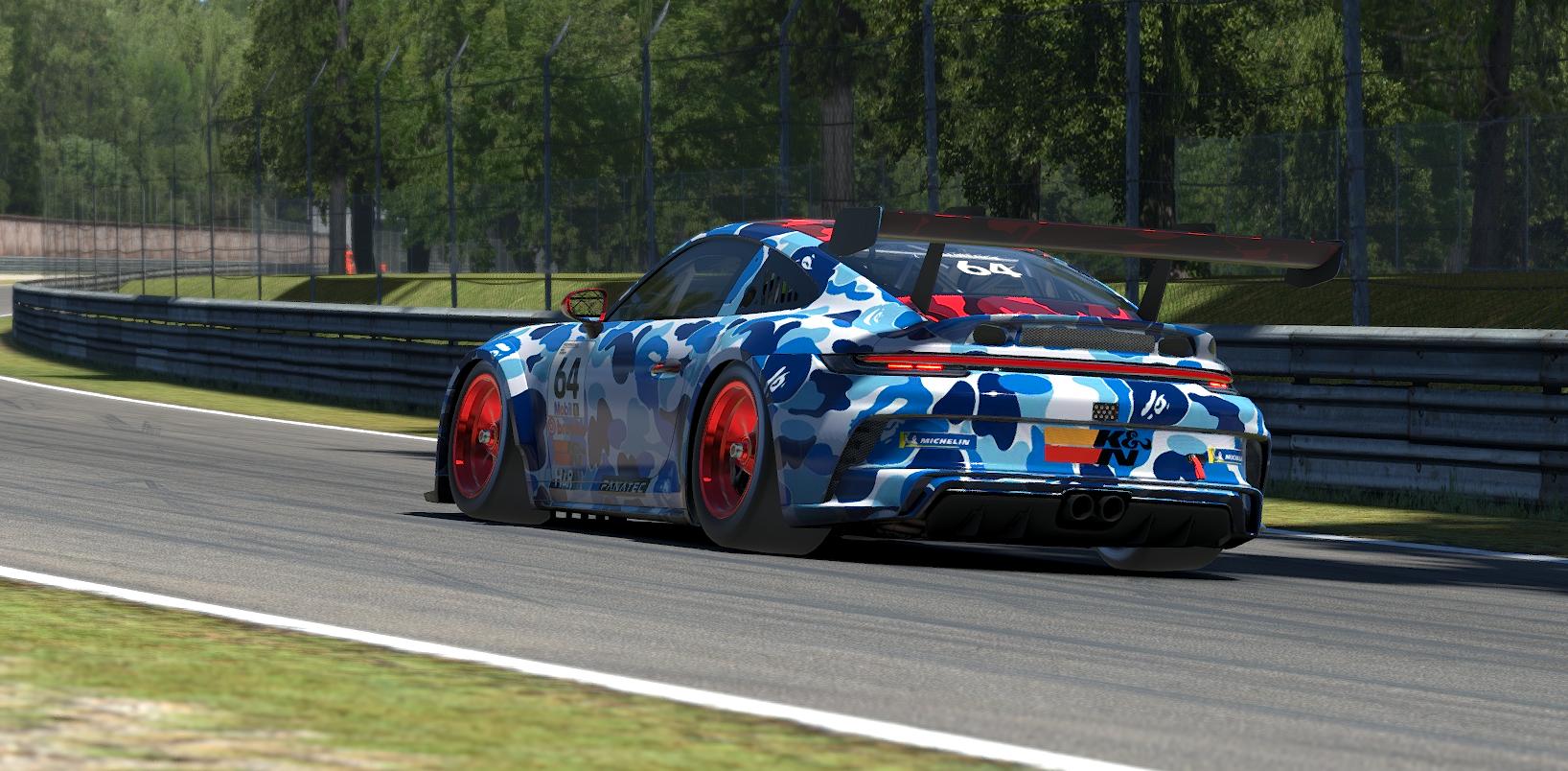 Preview of Porsche 911 GT3 (922) "Bape" Inspired by Gage Laurence