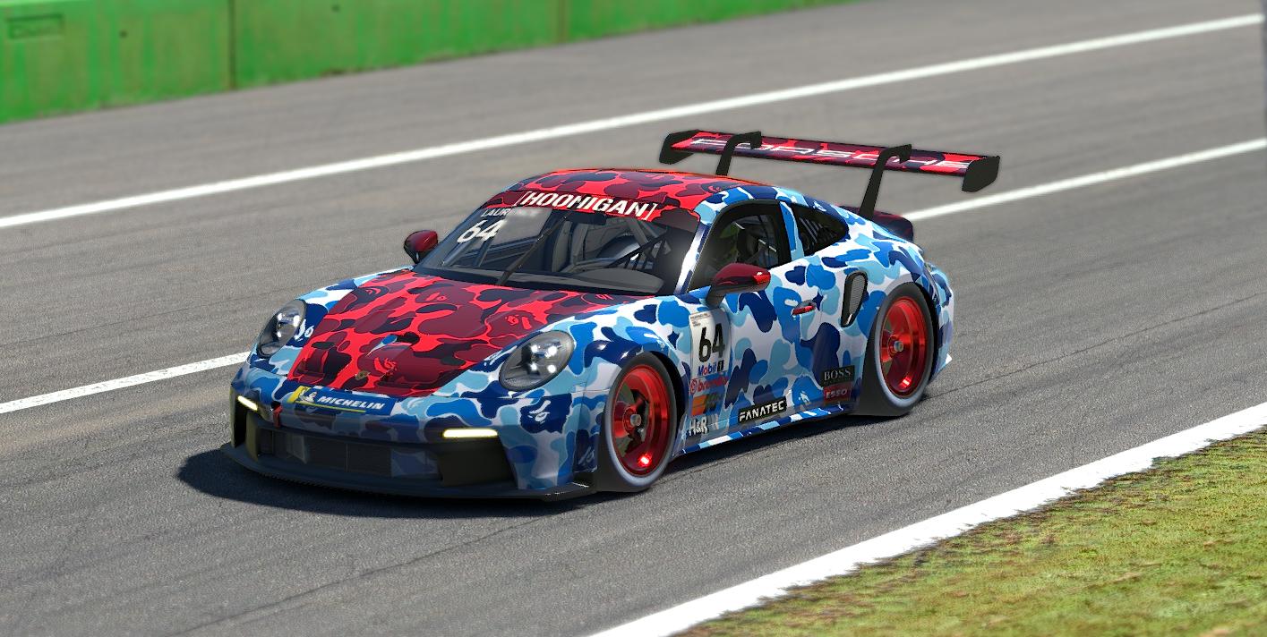 Preview of Porsche 911 GT3 (922) "Bape" Inspired by Gage Laurence
