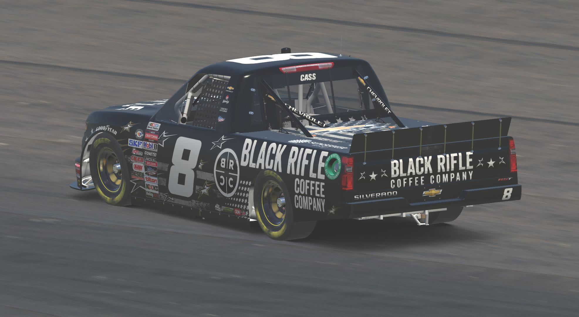 2023 Black Rifle Coffee Nascar Silverado Concept no by Steve J Cass