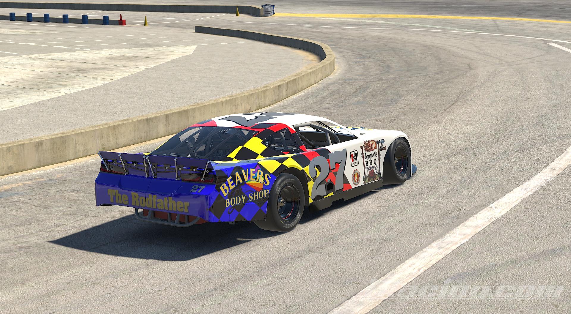 Brent Beavers Late Model Stock 27 by Bryan E. Trading Paints