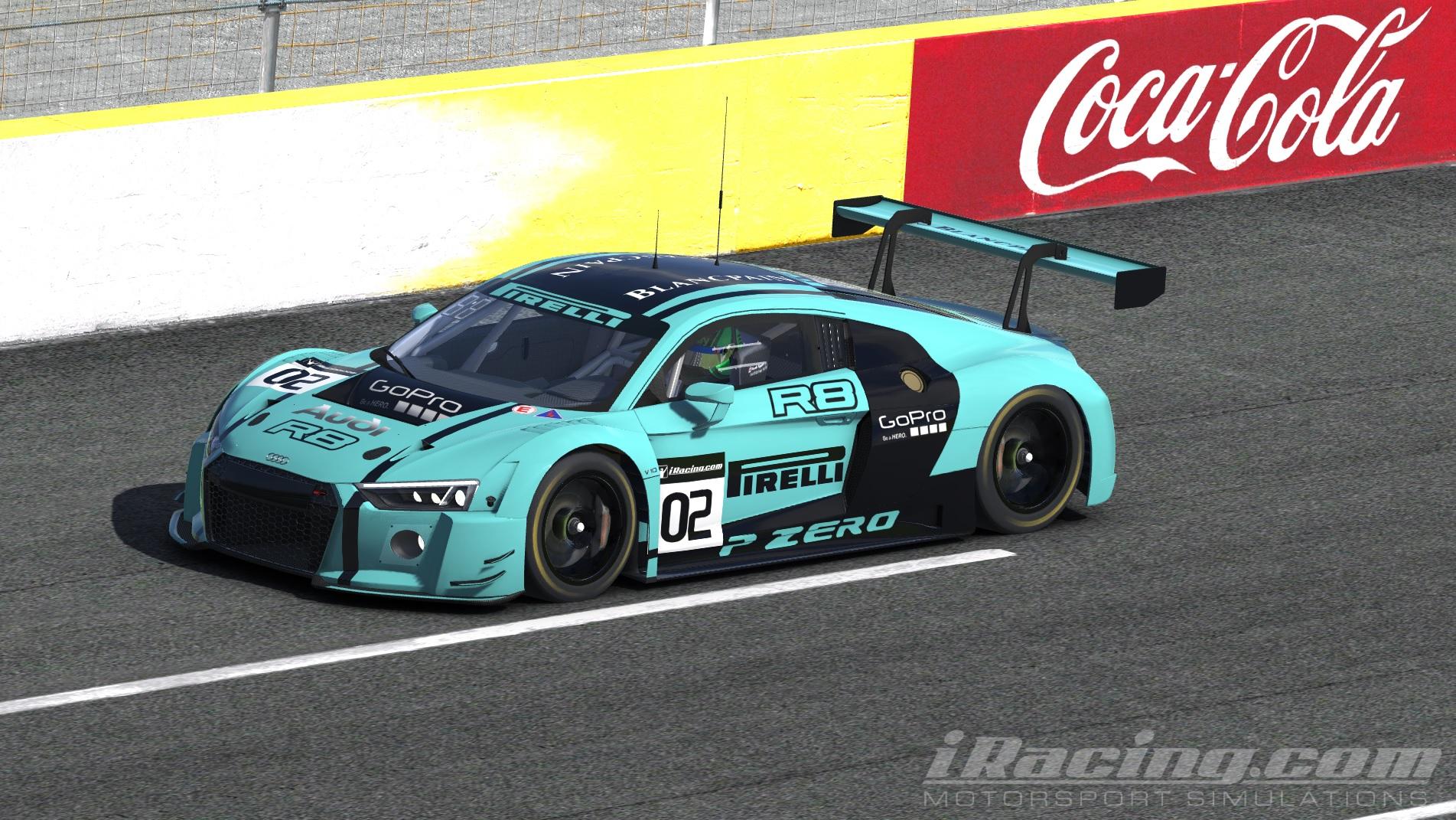 Preview of Audi R8 LMS GT3 Pirelli P Zero GoPro by Chris Bull