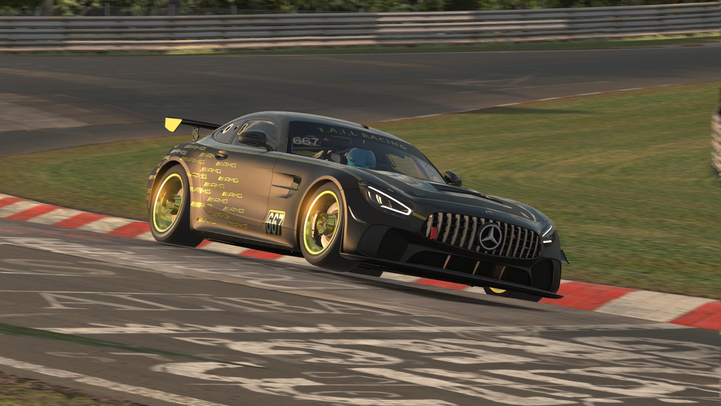Preview of Mercedes GT4 - TAIL Racing - Gold and Carbon by Dave Hernandez
