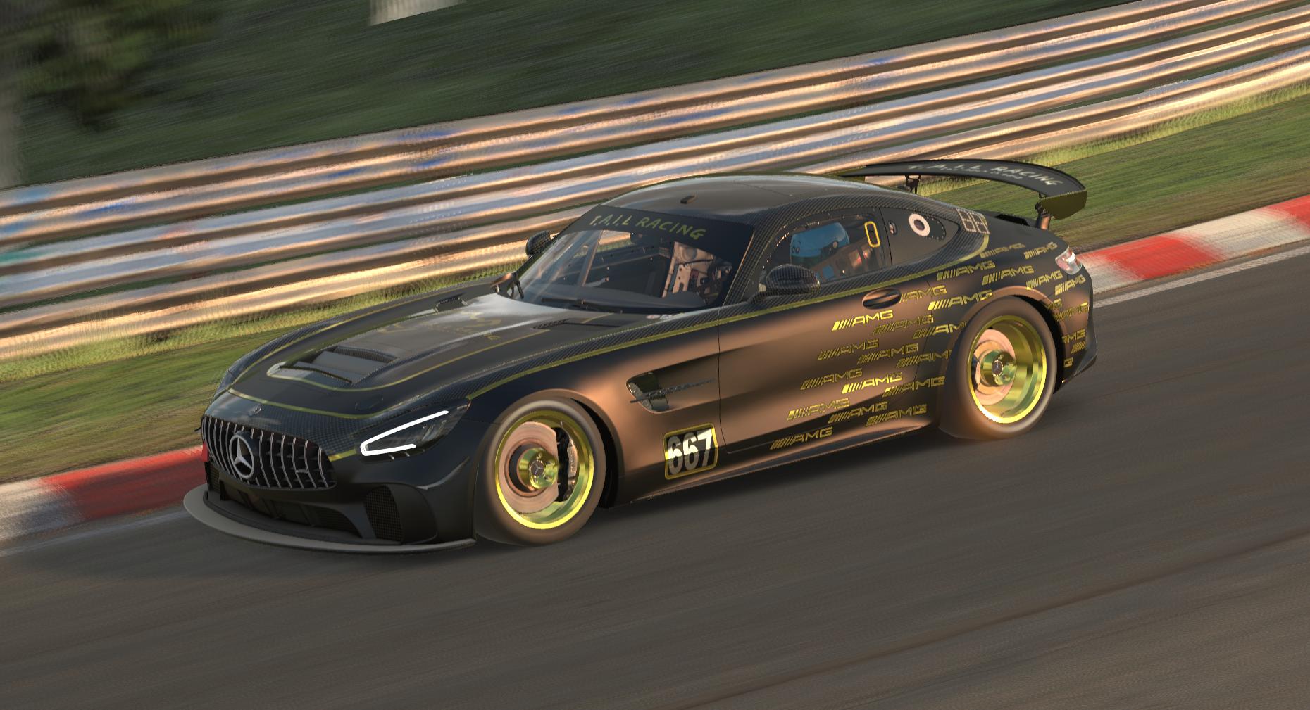 Preview of Mercedes GT4 - TAIL Racing - Gold and Carbon by Dave Hernandez