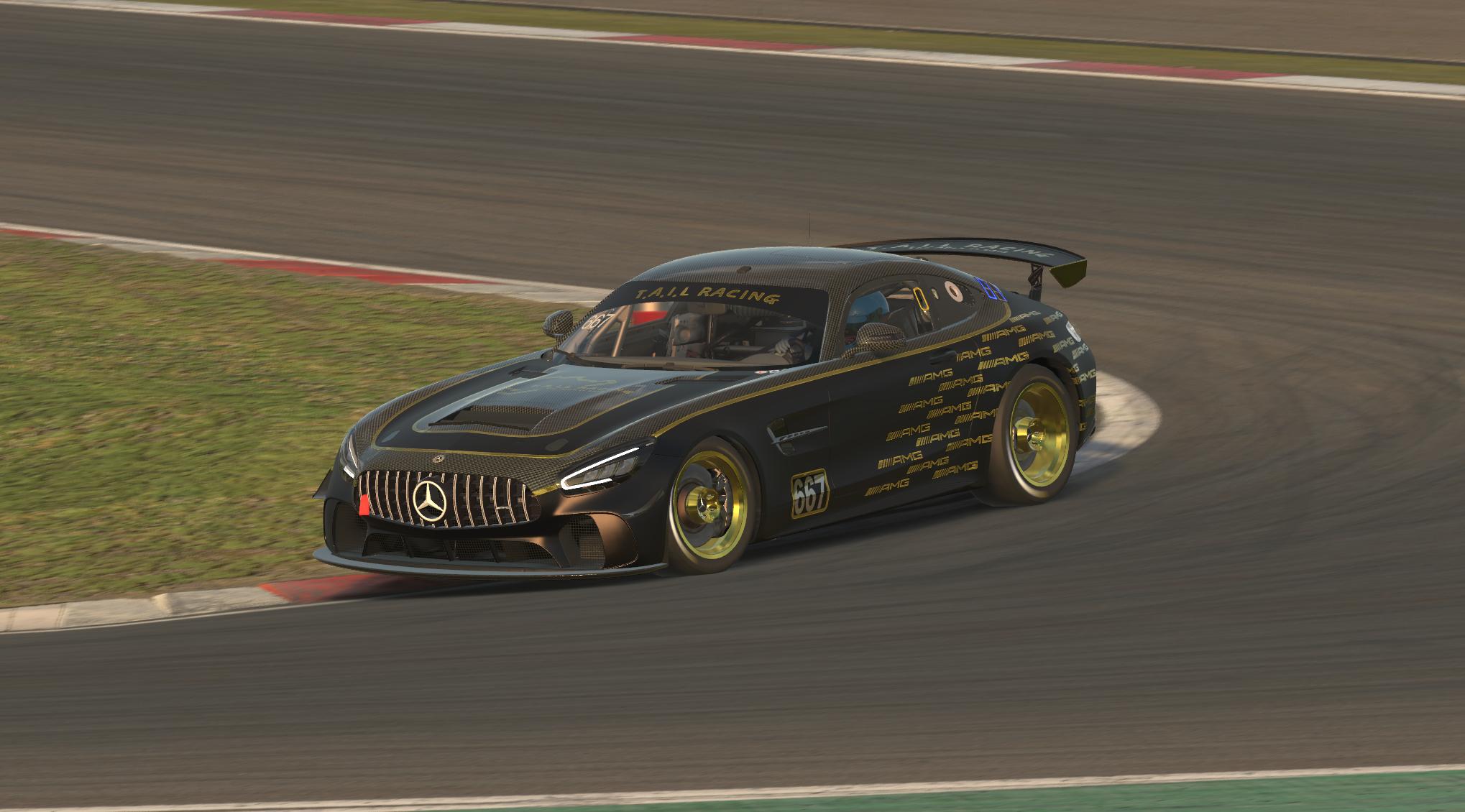 Preview of Mercedes GT4 - TAIL Racing - Gold and Carbon by Dave Hernandez