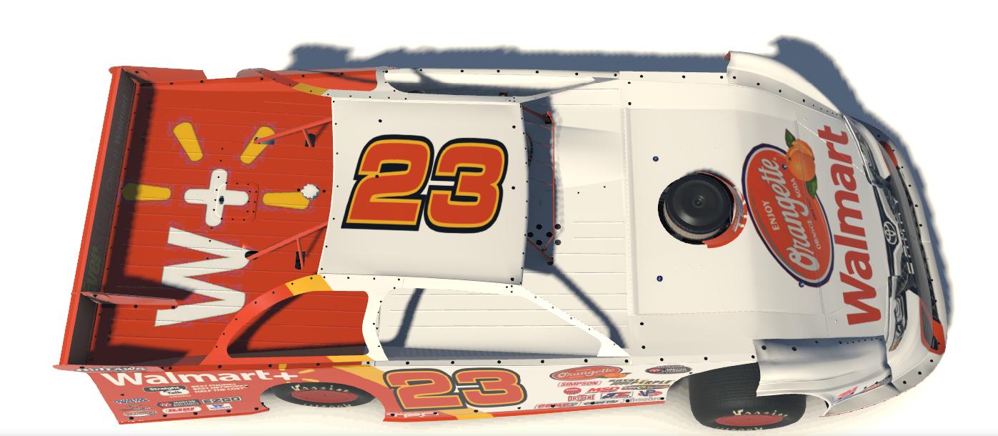 Preview of Dirt Late Model Team Walmart Orangette 2023 by Johnny McNamara