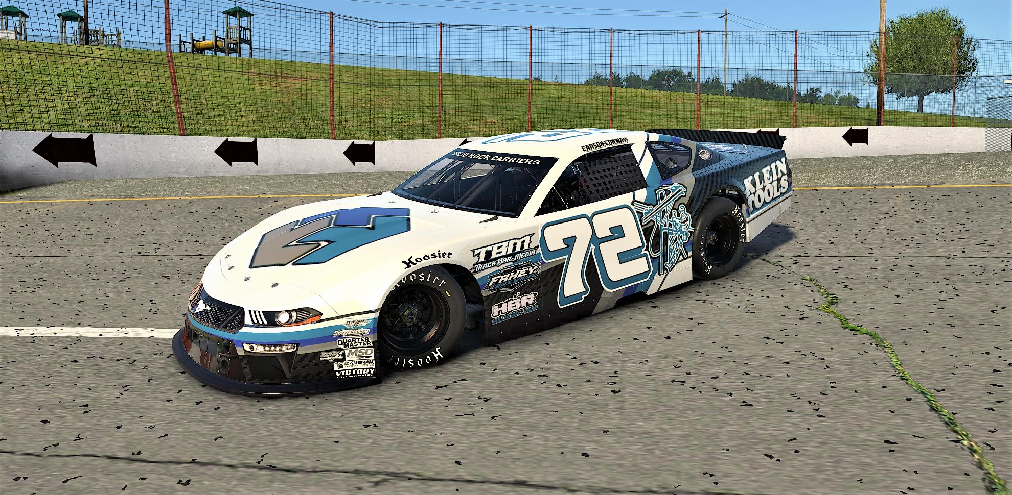 Carson Conway Late Model by Mike Fahey Trading Paints