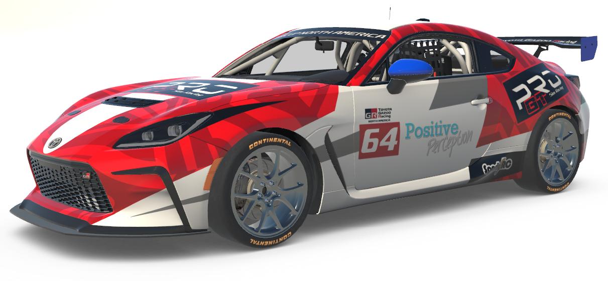 Preview of Pro GT Simracing Toyota GR86 - Blue by Dave Wressell