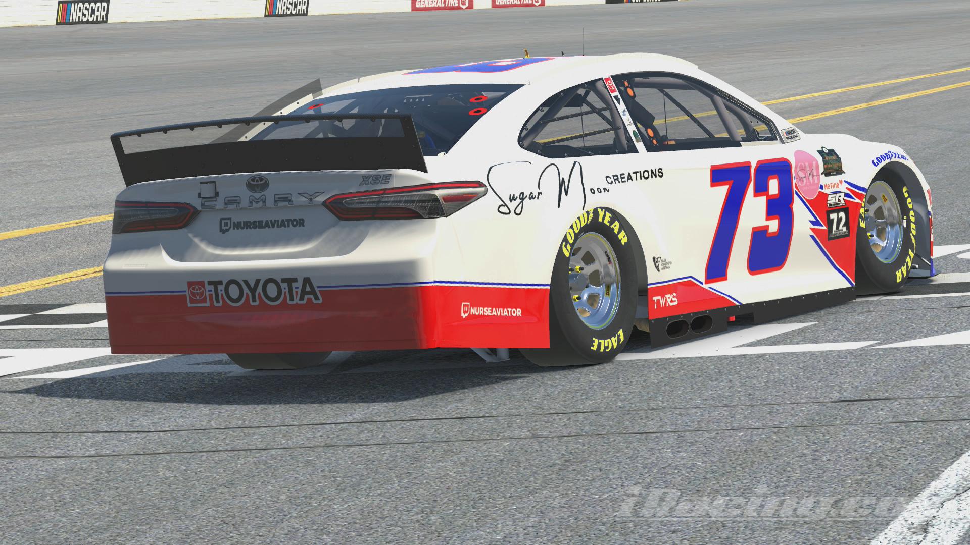 Preview of 2023A Kynan Jones Throwback Camry (2005 Rusty Wallace) by Vic Bloom