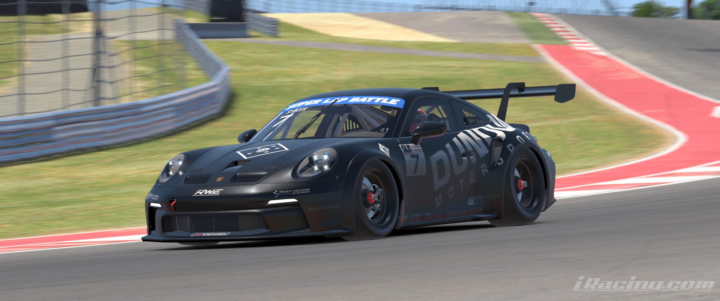 Preview of SLB COTA Porsche 992 Cup by Mark Sykes