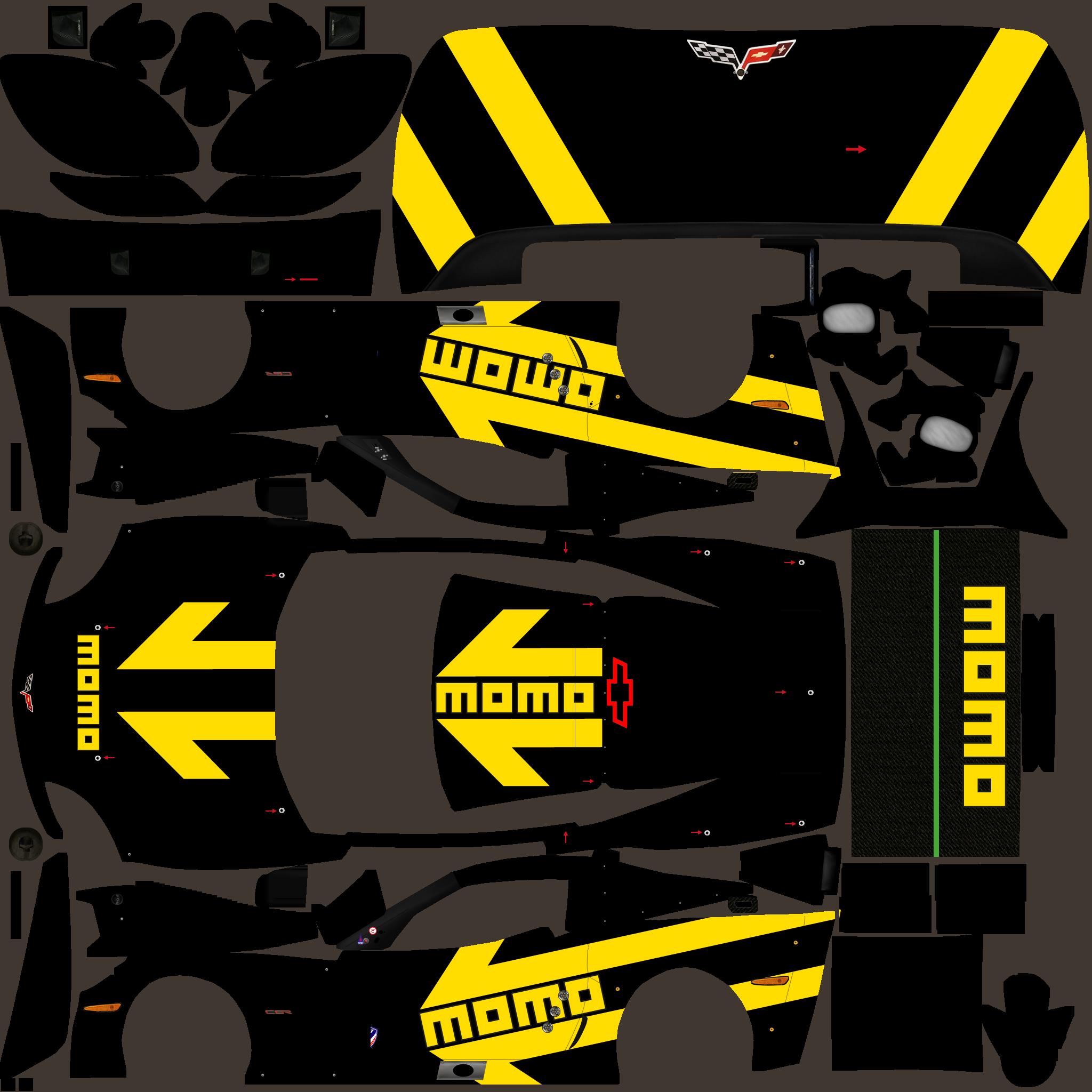 Preview of Corvette C6r - Carbon Kevlar - template check by Daniel Aguilera3