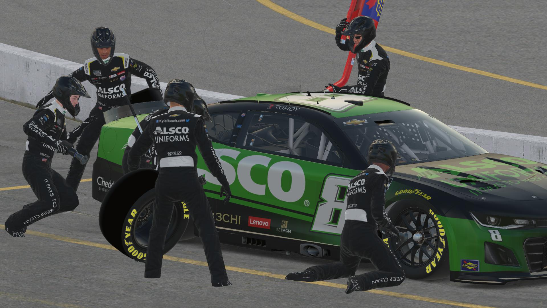 2023 Kyle Busch Alsco Uniforms by Jeffery Majtyka Trading Paints