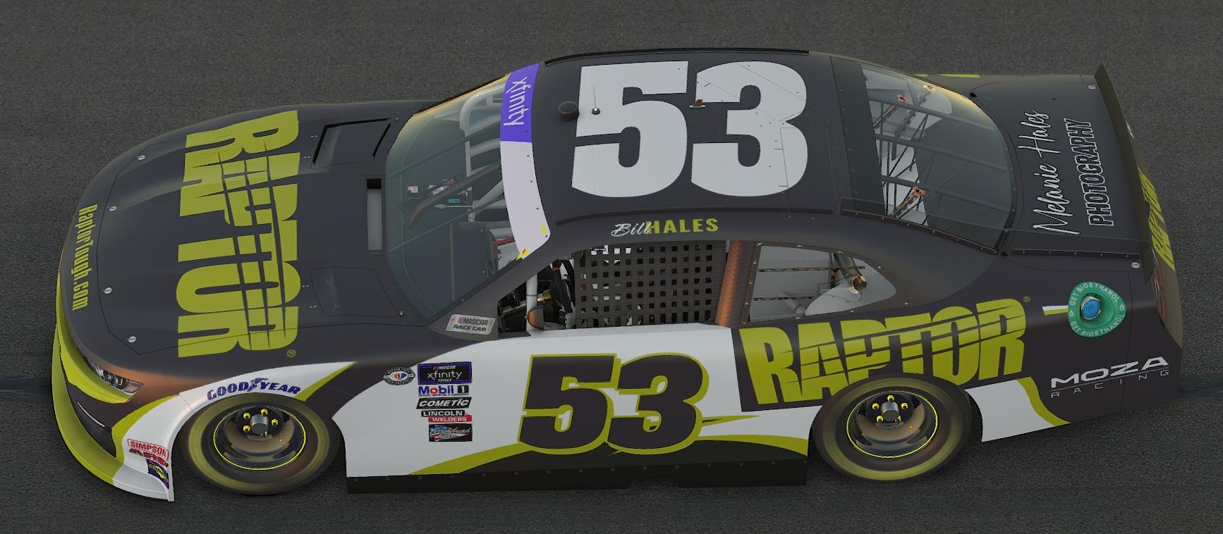 Preview of Bill Hales Raptor Xfinity Camaro by Steven Ayers Jr