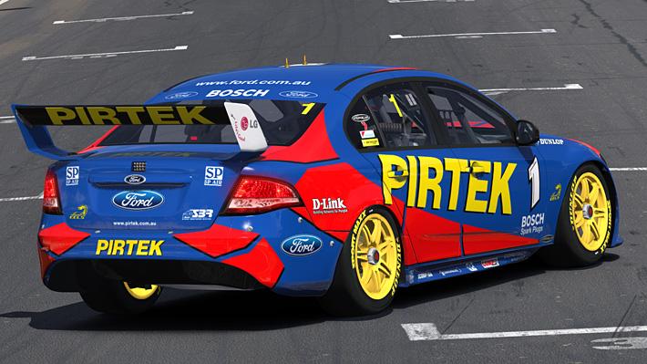 Pirtek Racing Falcon 2005 Stone Brothers Racing Pirtek falcon driven By Marcos Ambrose by ...