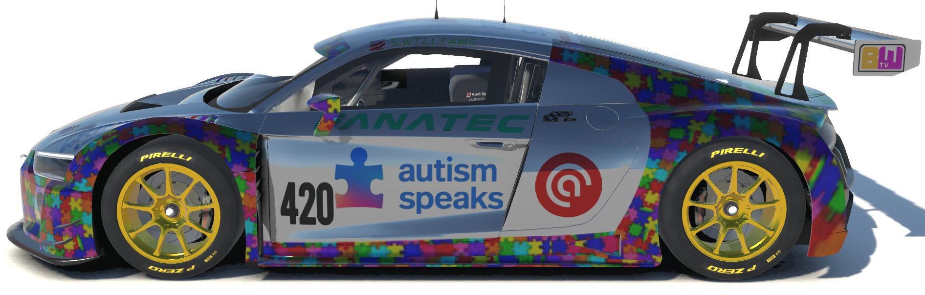 Preview of S. Williams Racing Autism Speaks by Todd Schwarz