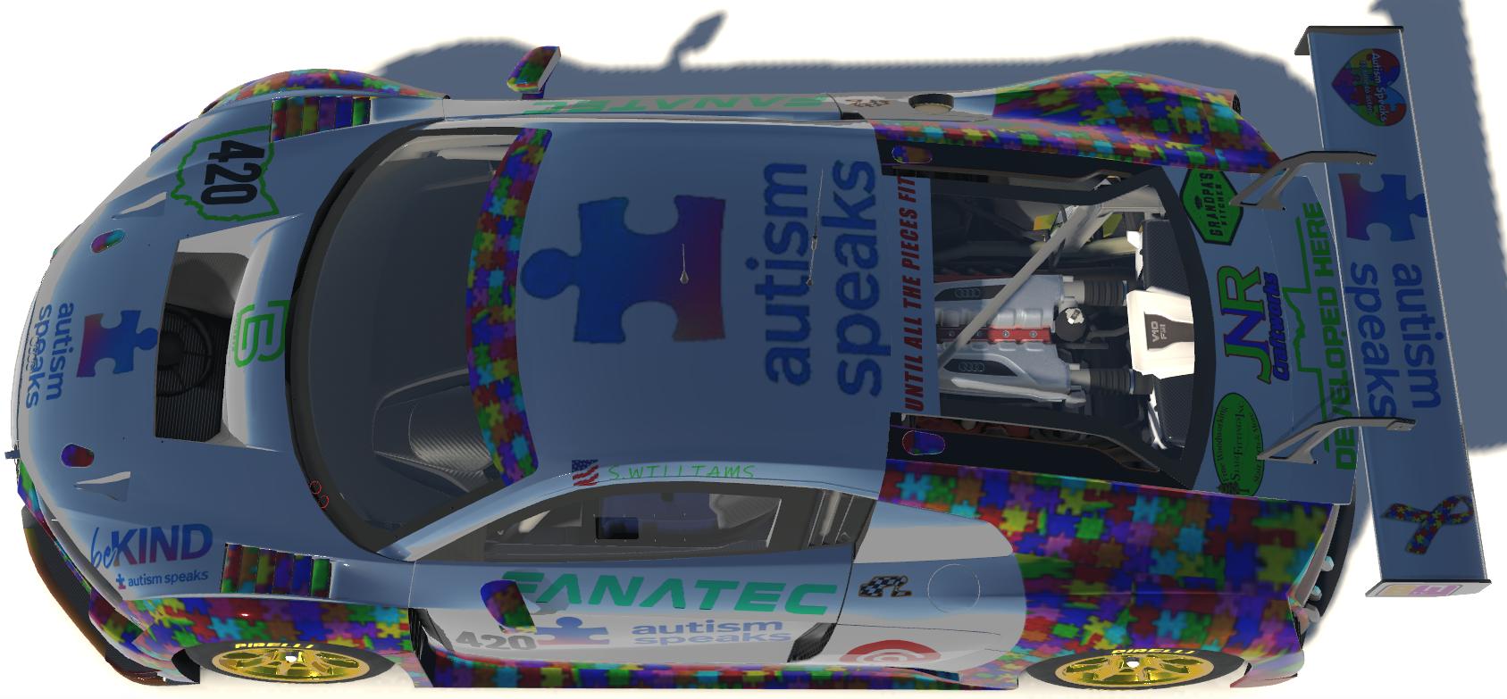 Preview of S. Williams Racing Autism Speaks by Todd Schwarz