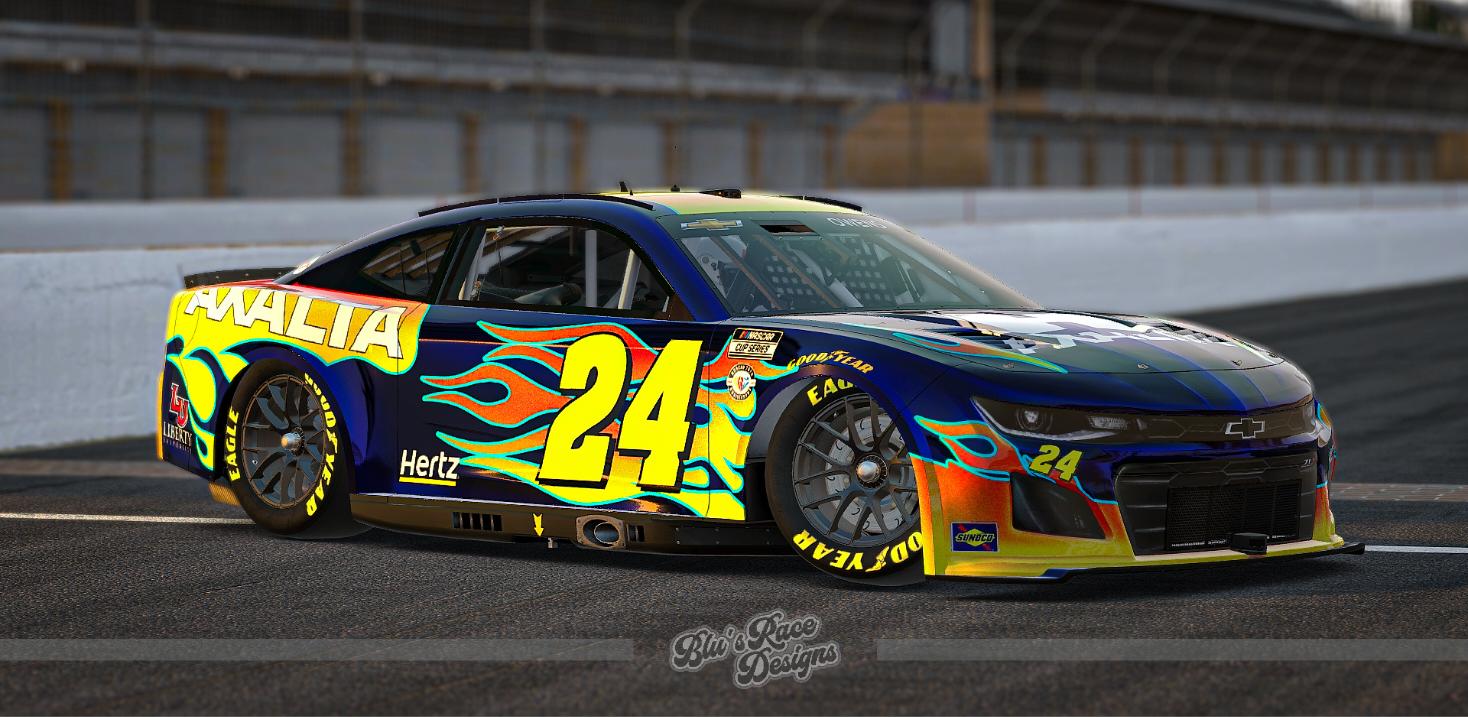 Preview of Byron Axalta flames (Sim Stamp) by Noah O.