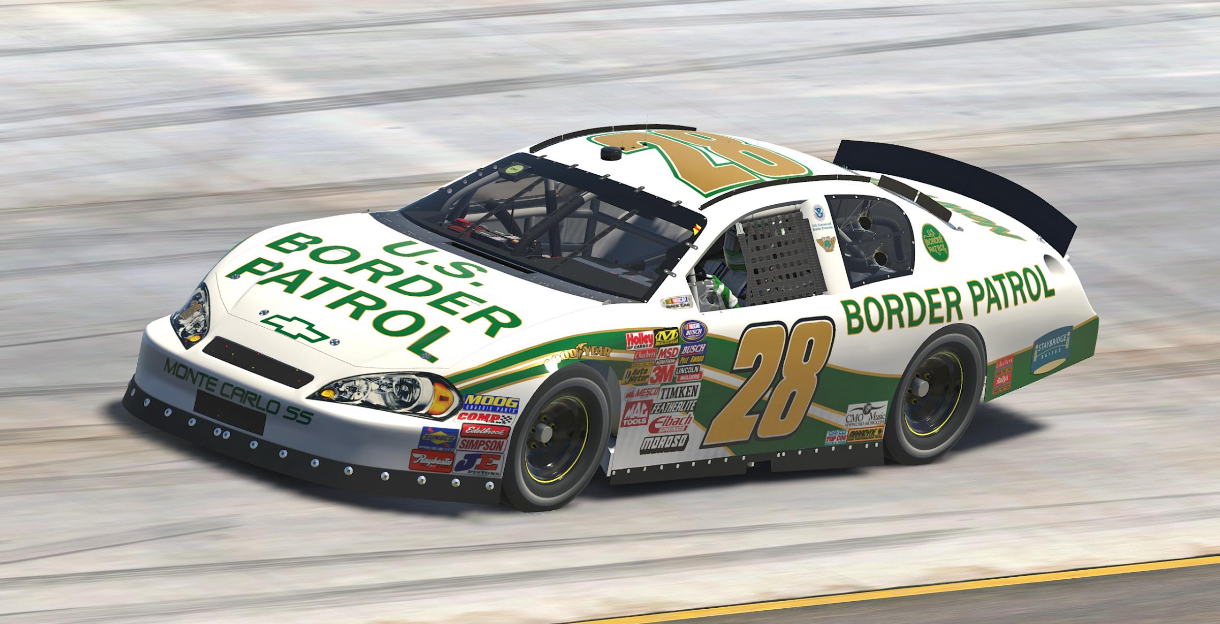 Preview of 2007 Derrike Cope #28 U.S. Border Patrol Busch Series by Brendan Langlois