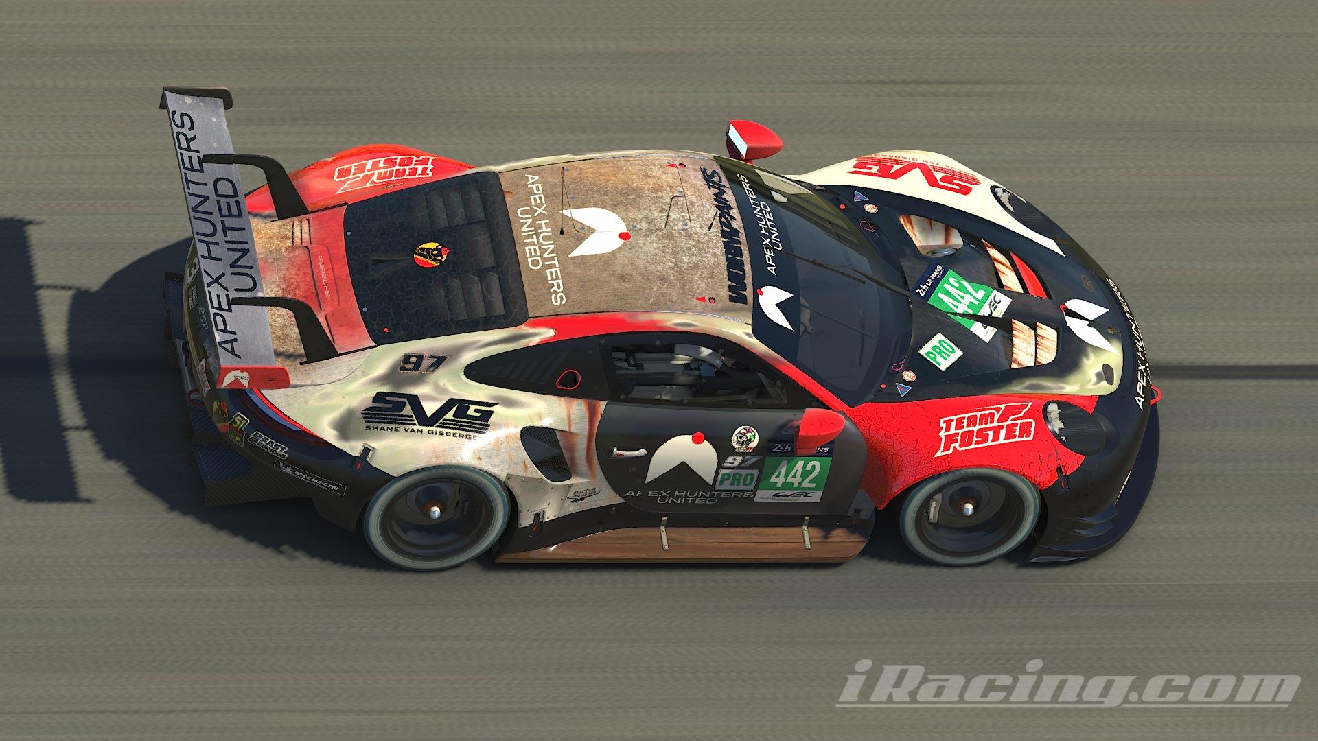 Preview of Apex Hunters - SVG/TeamFoster - Porsche 911 RSR by Kyle S.