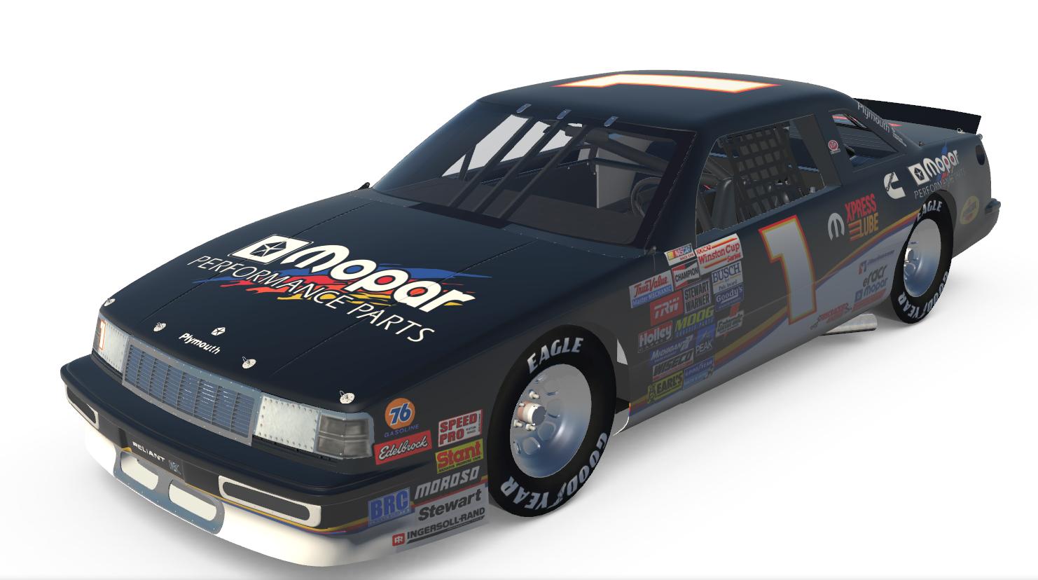 Preview of Fictional Mopar Plymouth Reliant K (No Number) by John J D.