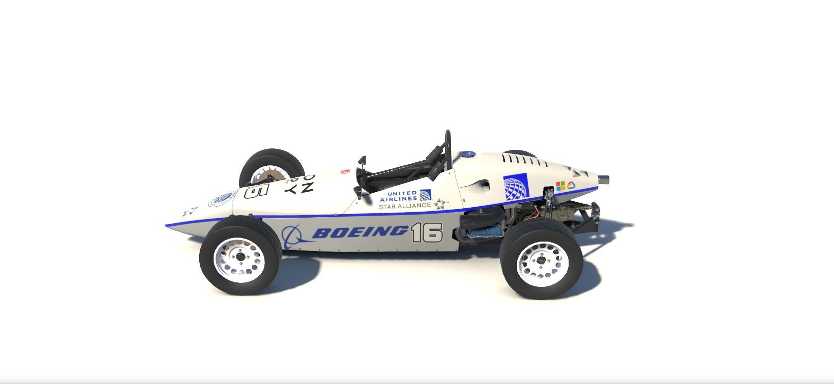 Preview of Boeing United Livery for FVee by Jakub Kochanski