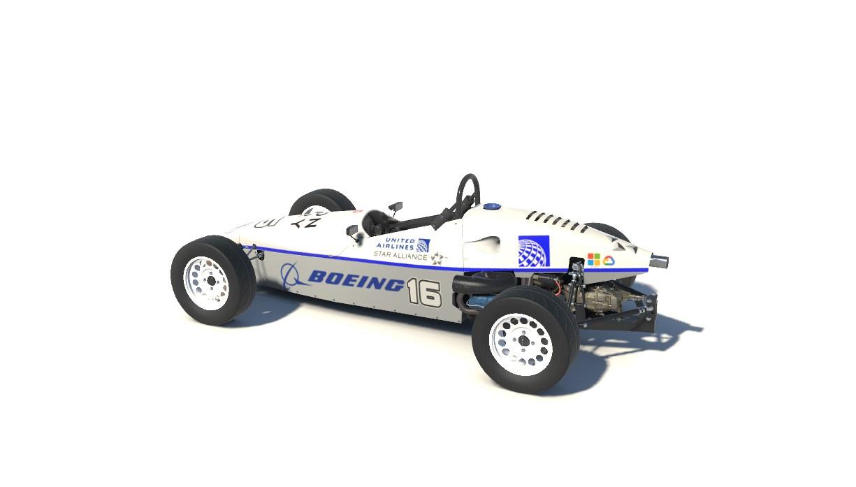 Preview of Boeing United Livery for FVee by Jakub Kochanski