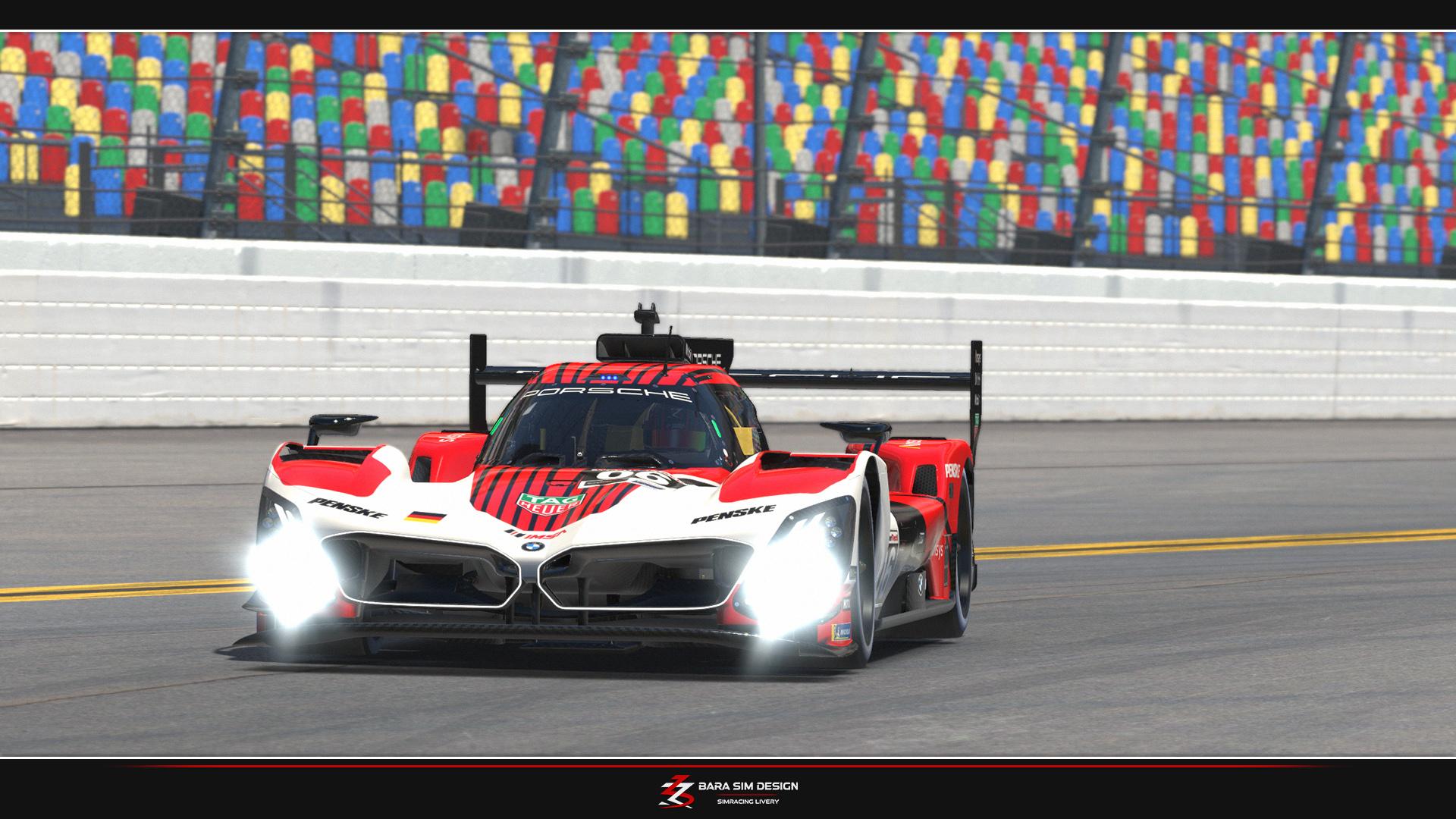 Preview of Porsche 963 LMDH IMSA - #7 Black by Julien Ribouleau