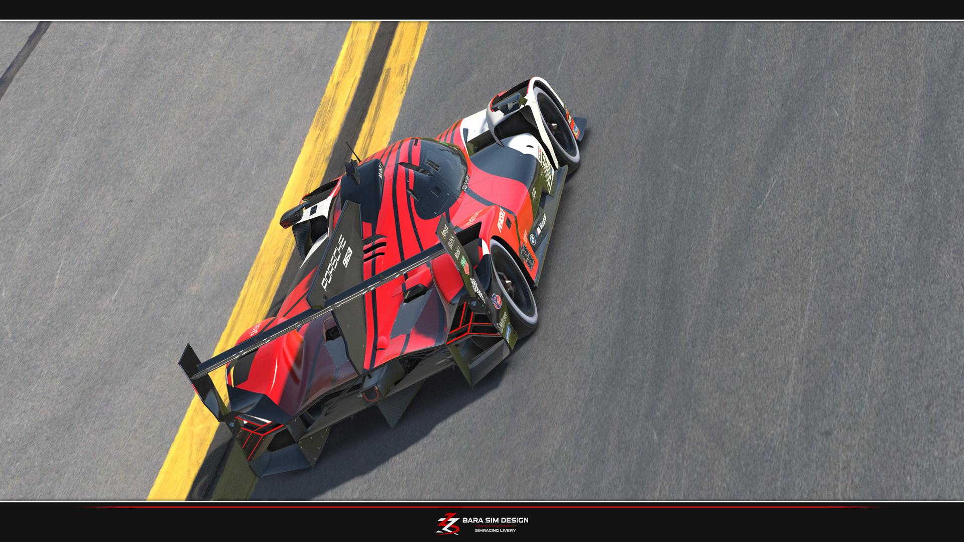 Preview of Porsche 963 LMDH IMSA - #7 Black by Julien Ribouleau