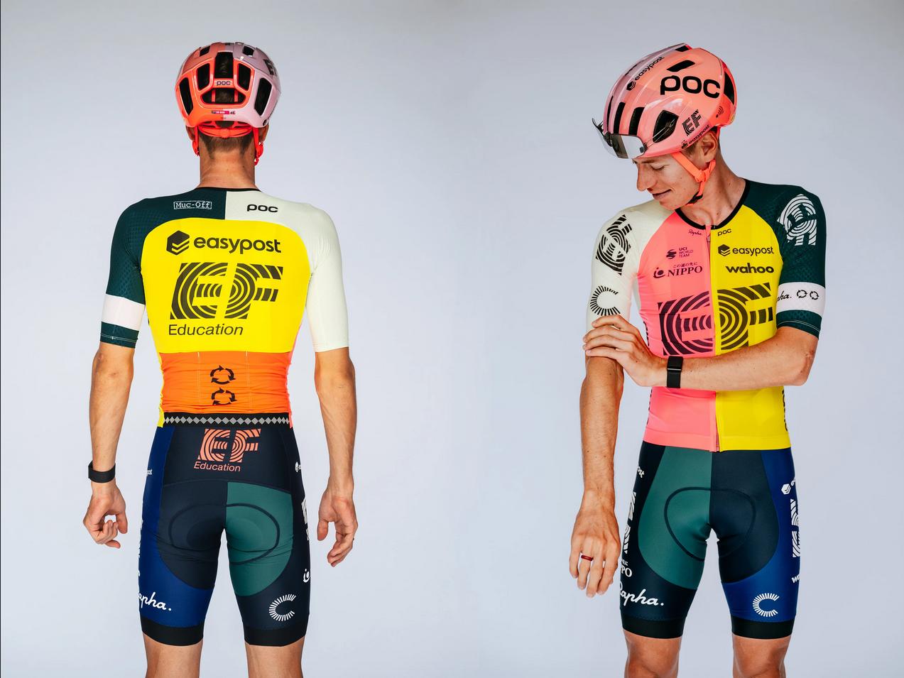 2023 EF Education EasyPost Giro Kit by Sherwood Plant Trading Paints