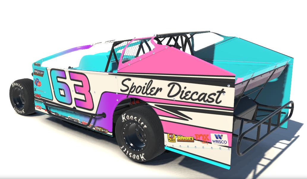 Preview of Selena Thompson Spoiler Diecast Modified by Bobby B.