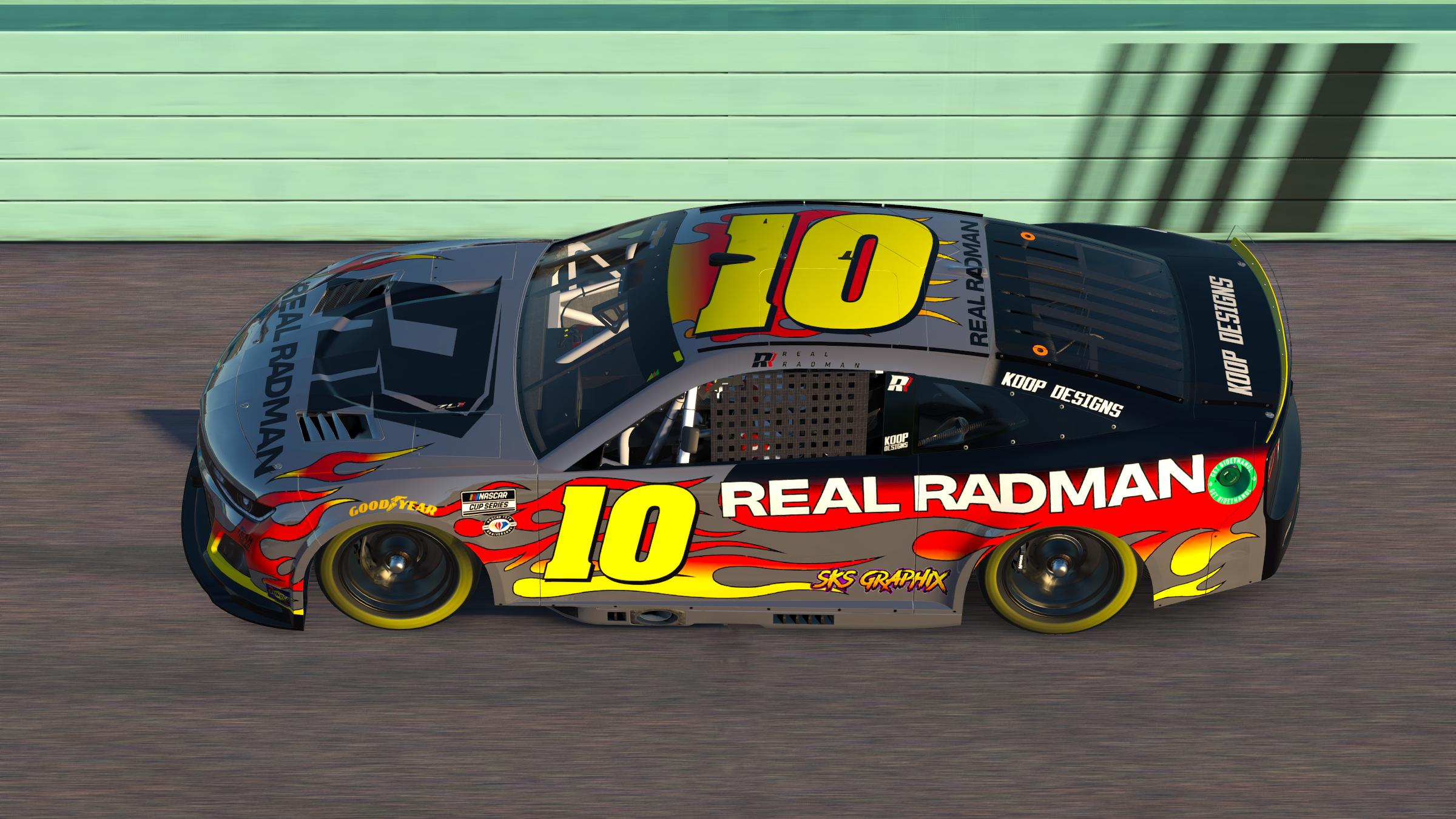 Gordon Rae Racing Cars RealRadman Gordon Final Ride throwback Cup concept scheme (Custom #10 ...