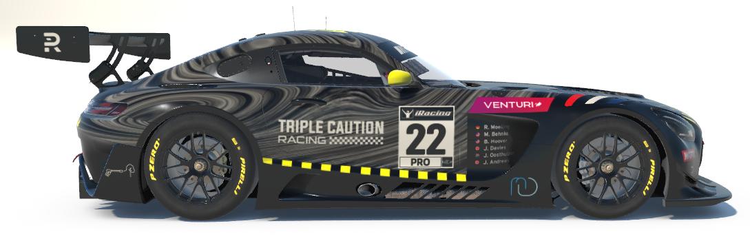 Preview of Triple Caution Racing Red, White and Blue - 2023 Endurance by Milad Wieggers