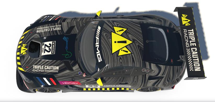 Preview of Triple Caution Racing Red, White and Blue - 2023 Endurance by Milad Wieggers