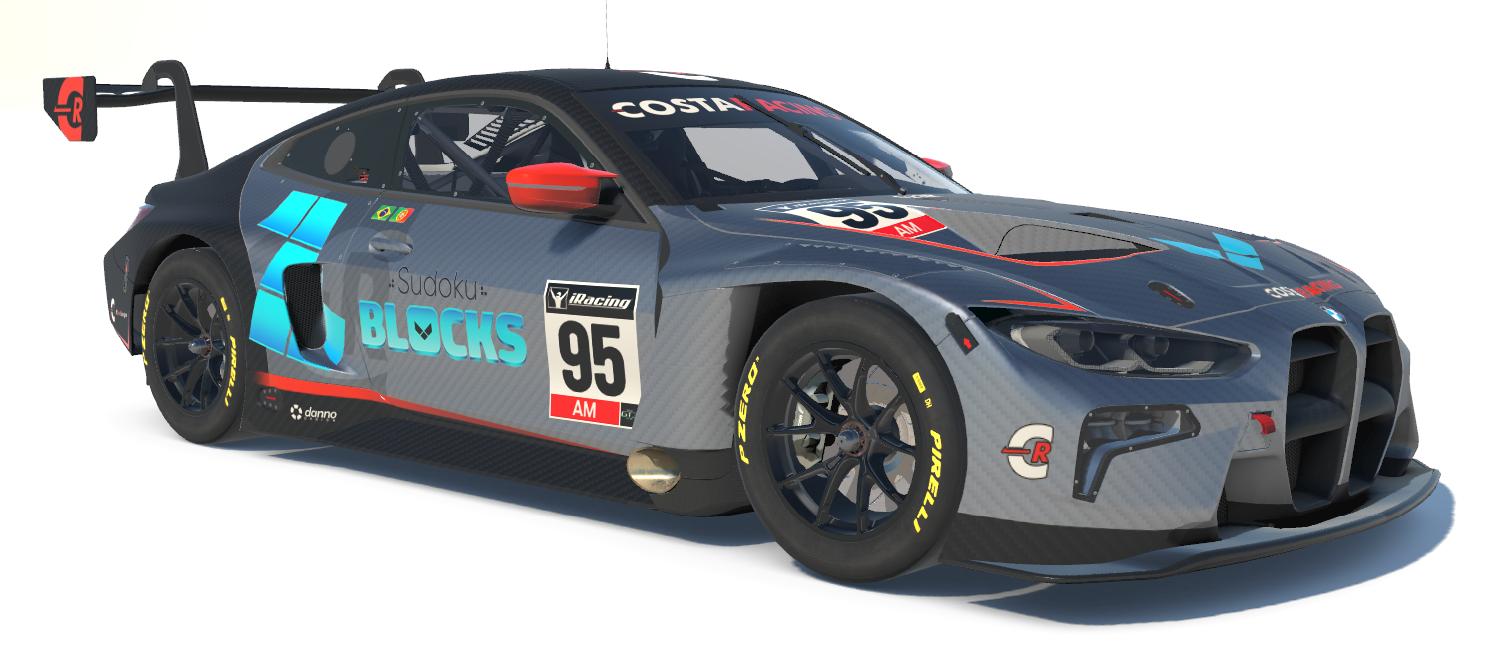 Soduko Racing Sudoku Blocks | Costa Racing C23R AM | BMW M4 GT3 by Danilo Vaz ...