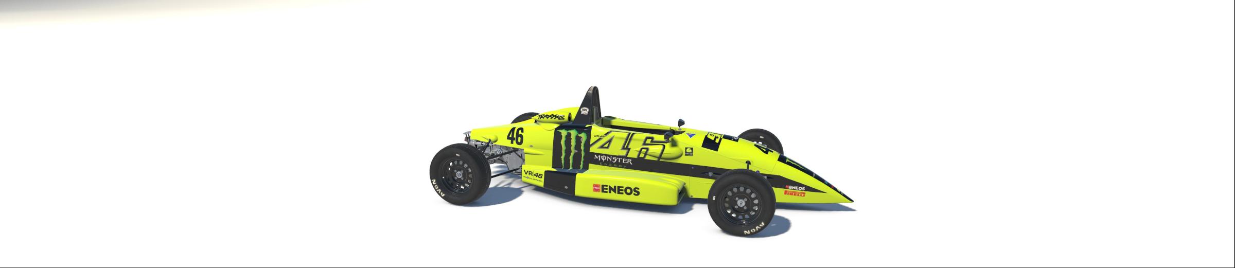 Preview of Ford Fiesta Monster VR46 Valentino Rossi Rally Monza 2016 livery by Mirko Zampa