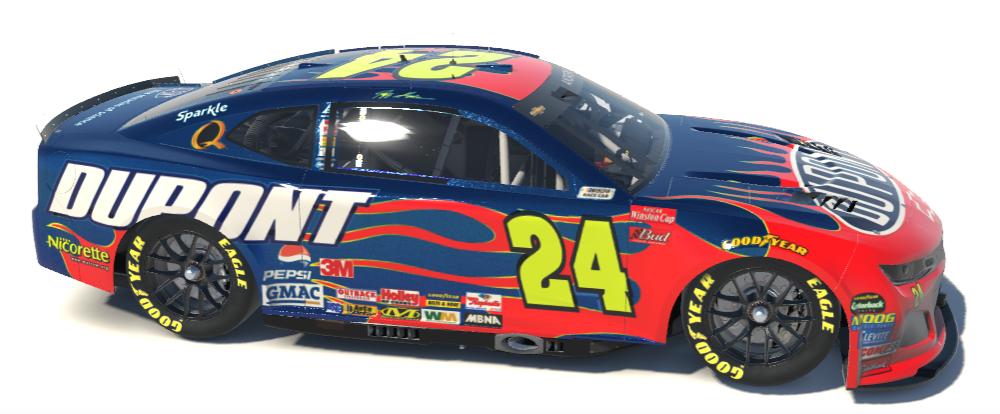 thumbnail image 2 of 2009 Jeff Gordon DuPont #24 NASCAR Cup Series Postcard – Racing Memorabilia 2 of 5