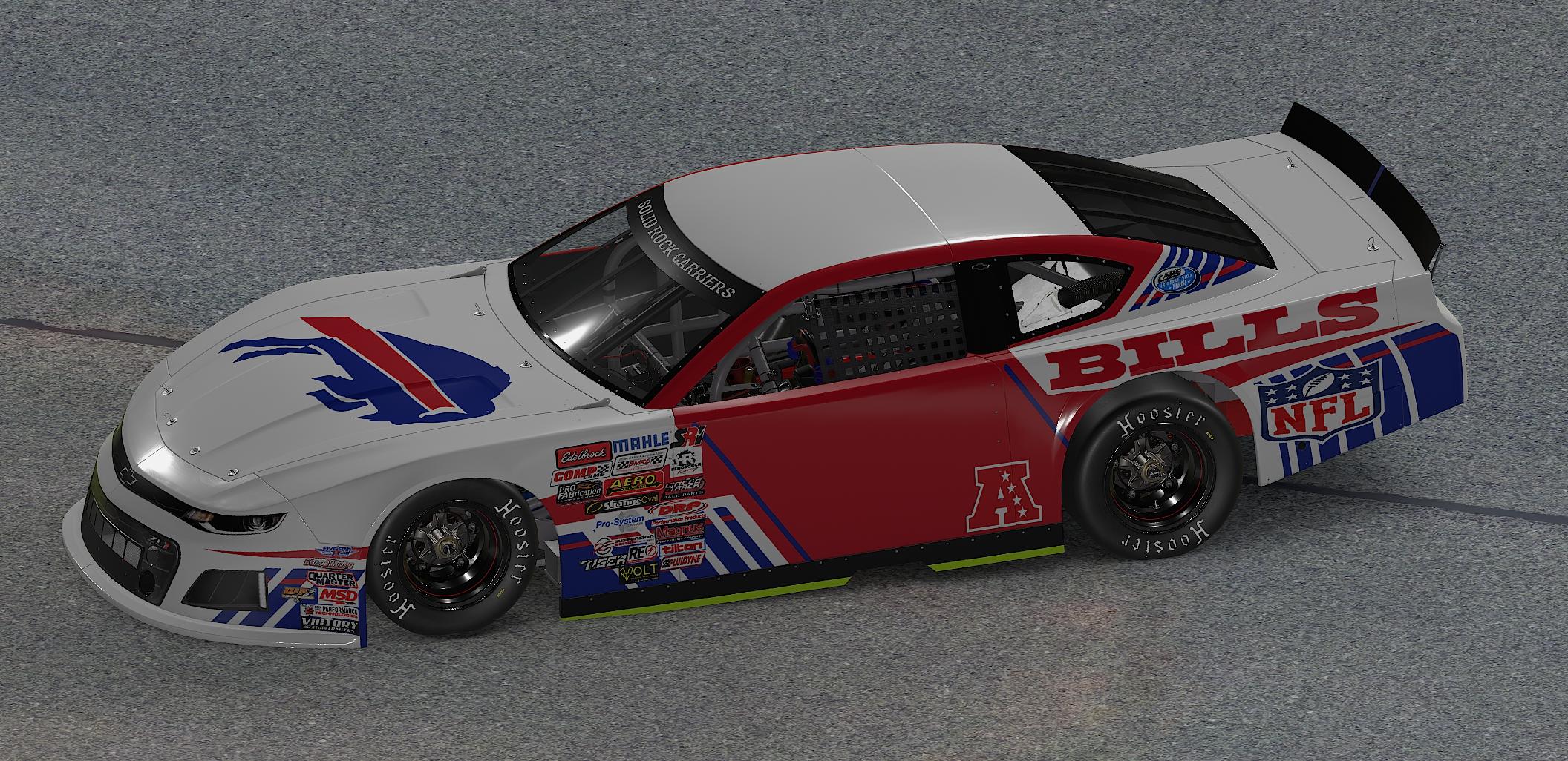 Preview of Buffalo Bills Chevy Late Model Stock Car by Steve Staser