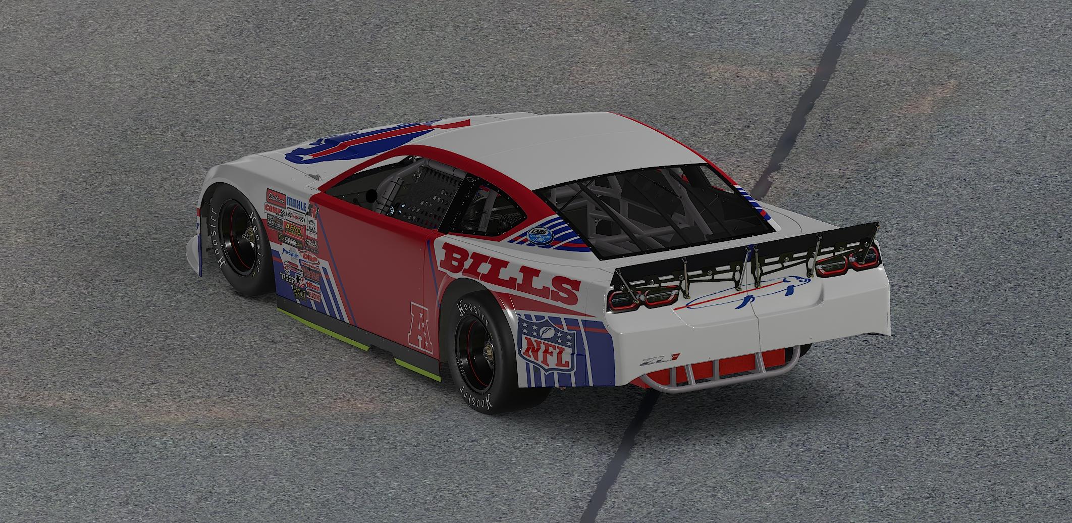 Preview of Buffalo Bills Chevy Late Model Stock Car by Steve Staser