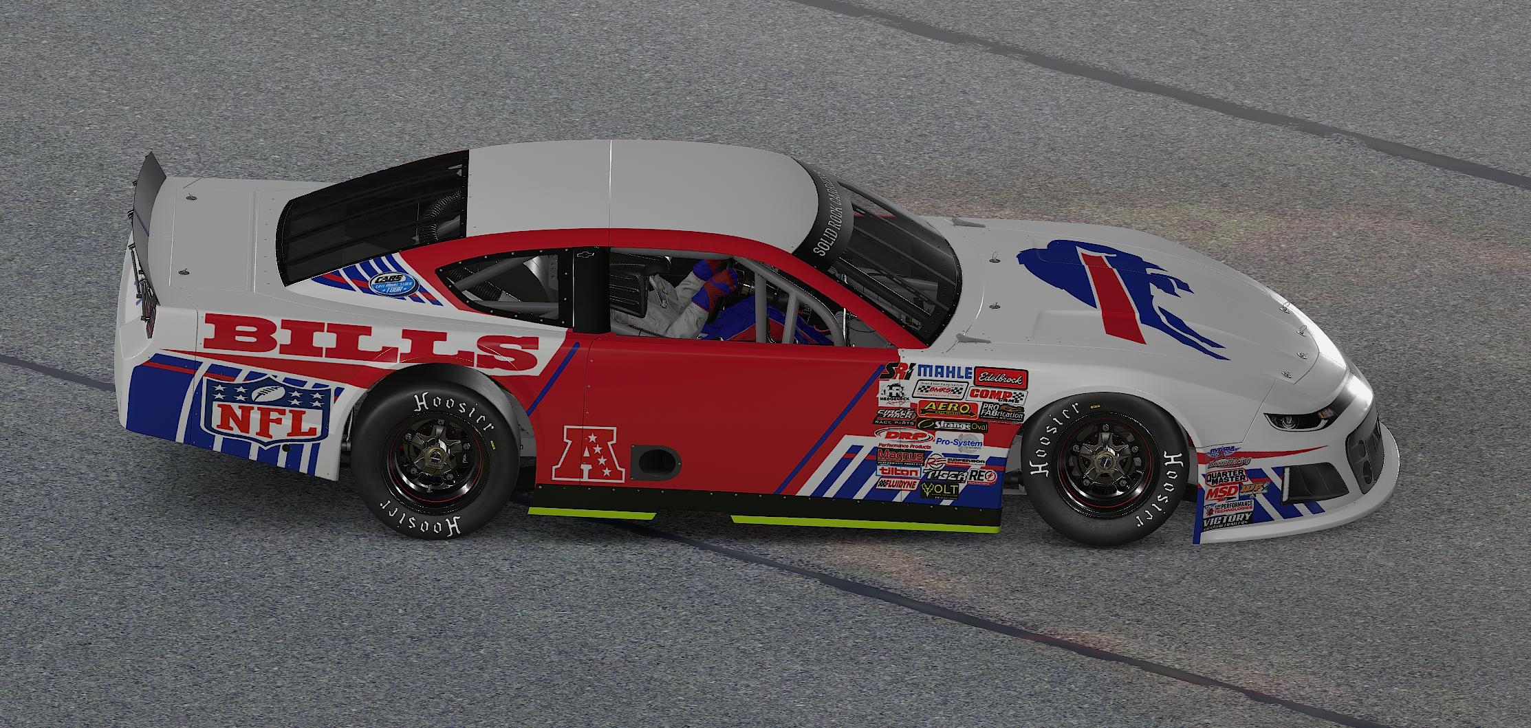 Preview of Buffalo Bills Chevy Late Model Stock Car by Steve Staser