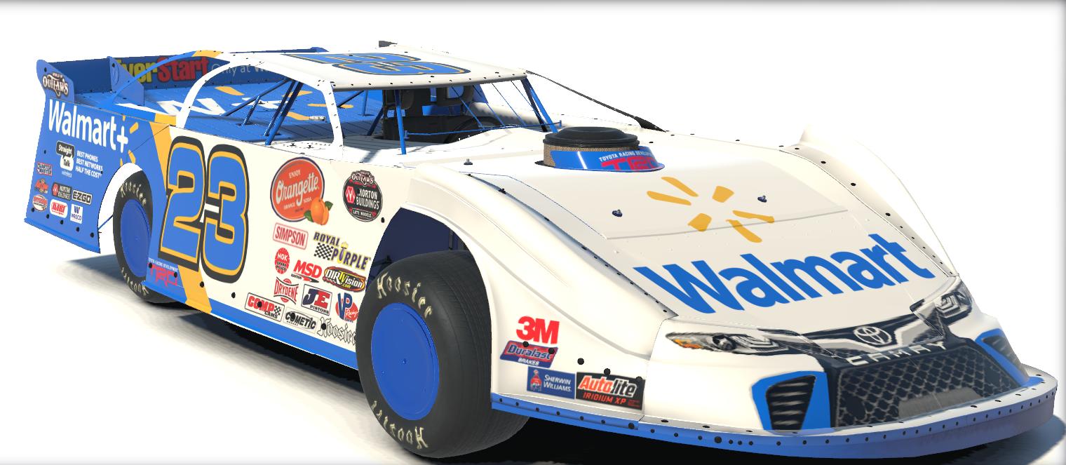 Preview of Dirt Late Model Team Walmart 2023 by Johnny McNamara