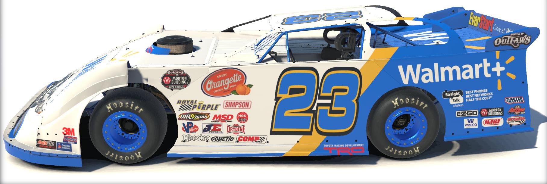 Preview of Dirt Late Model Team Walmart 2023 by Johnny McNamara