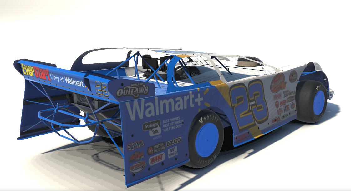 Preview of Dirt Late Model Team Walmart 2023 by Johnny McNamara