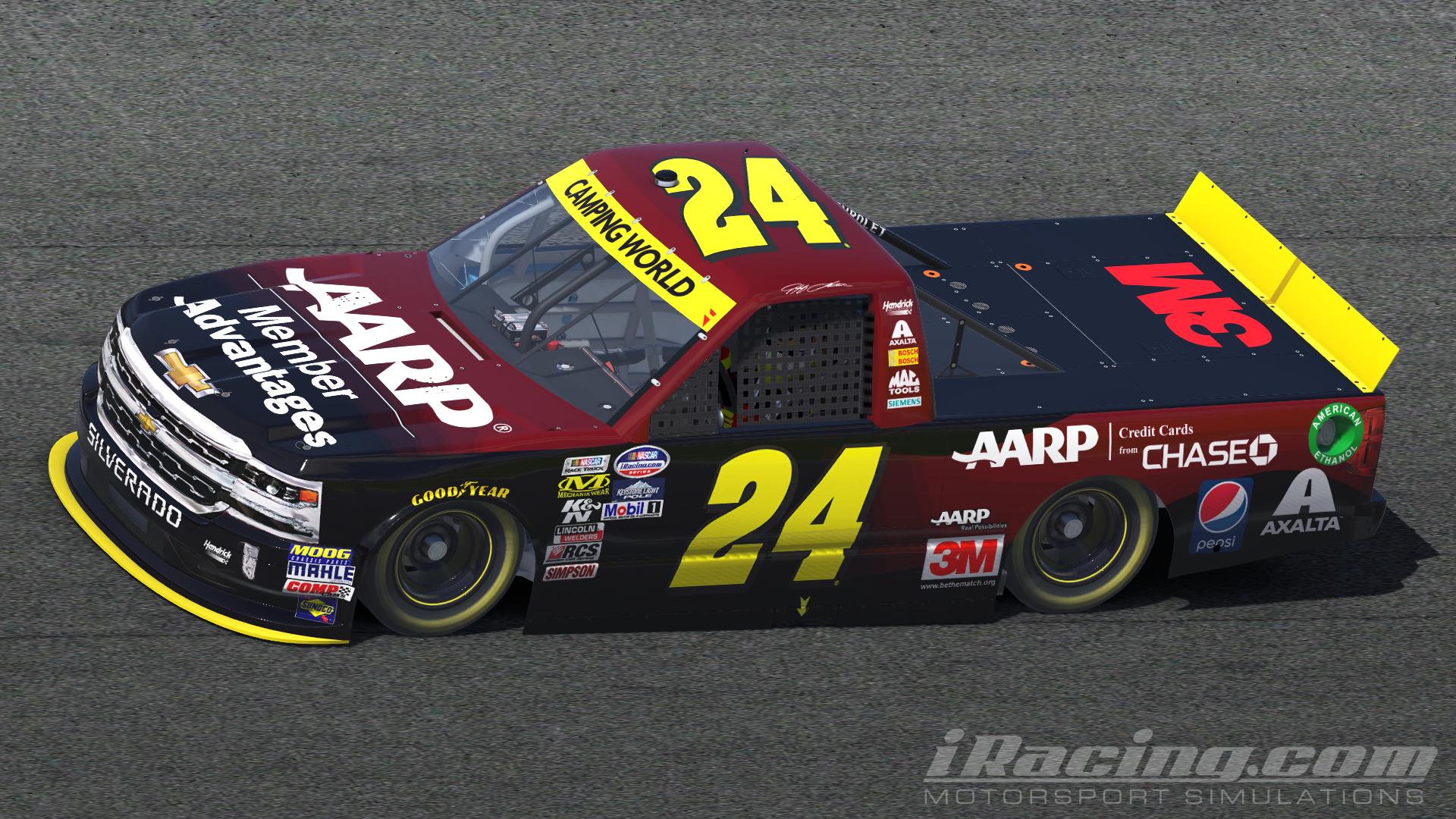 Preview of Jeff Gordon 2015 AARP Silverado by Adam Cheung