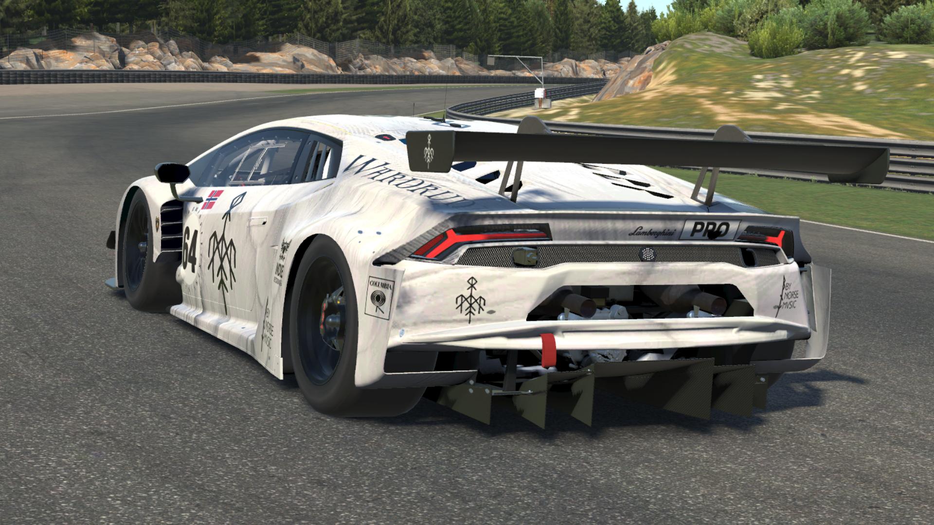 Preview of Wardruna Kvitravn – First Flight of the White Raven Lamborghini Huracan GT3 EVO by Jasper De Jong