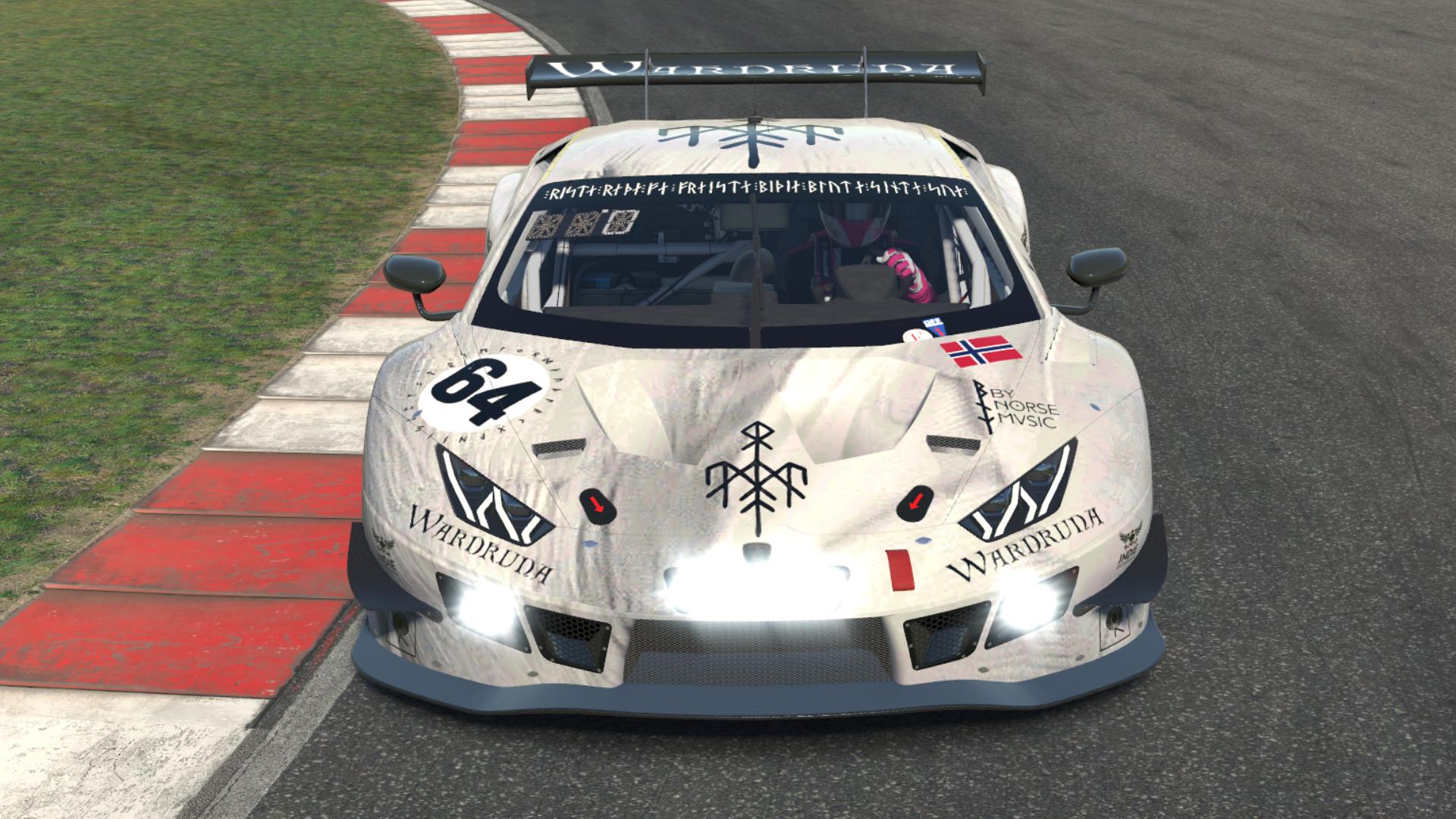 Preview of Wardruna Kvitravn – First Flight of the White Raven Lamborghini Huracan GT3 EVO by Jasper De Jong