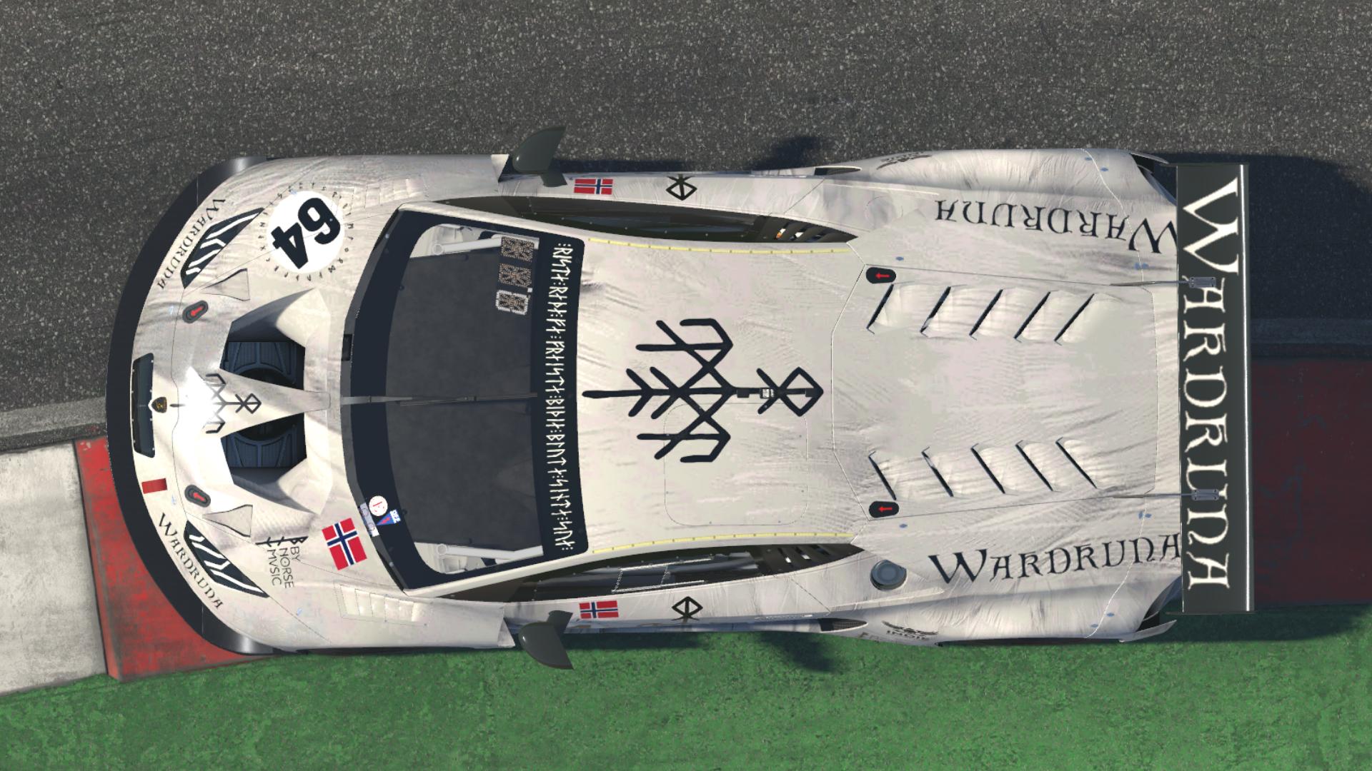 Preview of Wardruna Kvitravn – First Flight of the White Raven Lamborghini Huracan GT3 EVO by Jasper De Jong