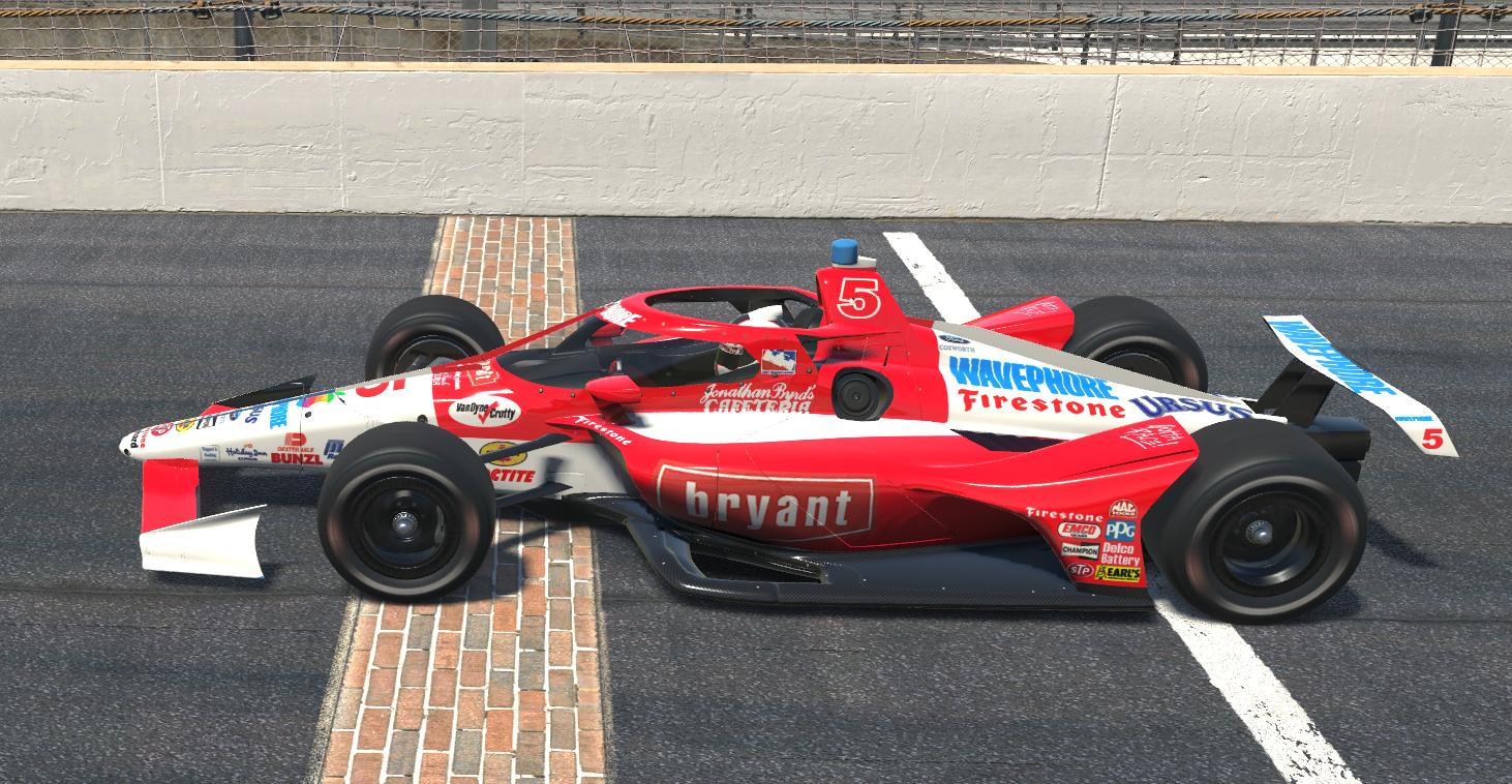 1996 Arie Luyendyk Bryant Indy Lap Record Holder by Jeff Andrews