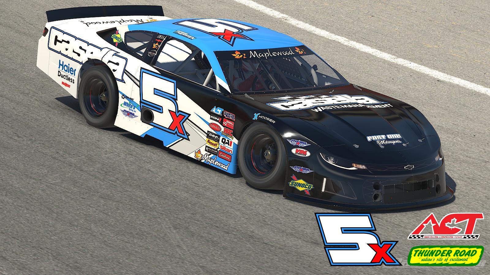 Preview of #5X - Bobby Therrien - 2023 Thunder Road Late Model by Matthew Breuer