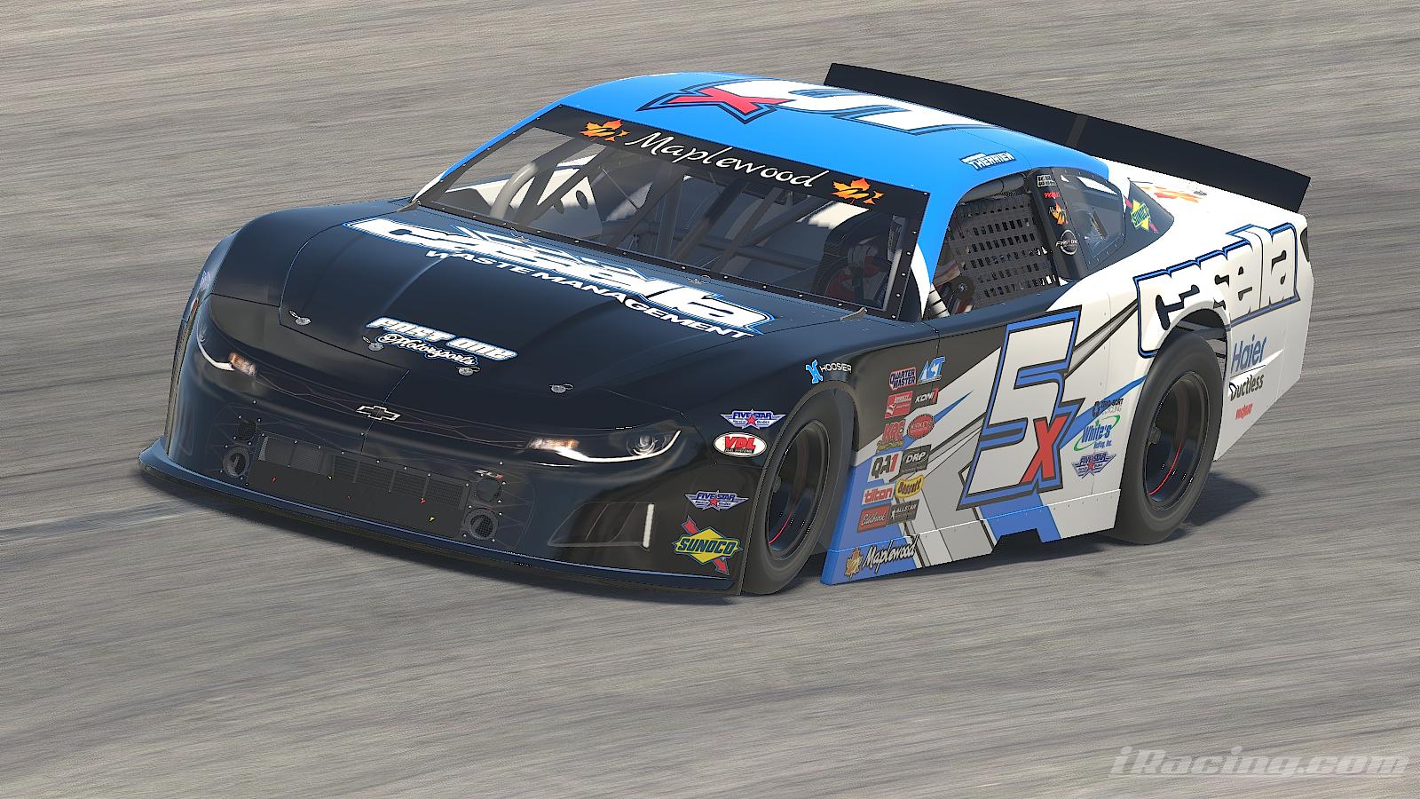 Preview of #5X - Bobby Therrien - 2023 Thunder Road Late Model by Matthew Breuer