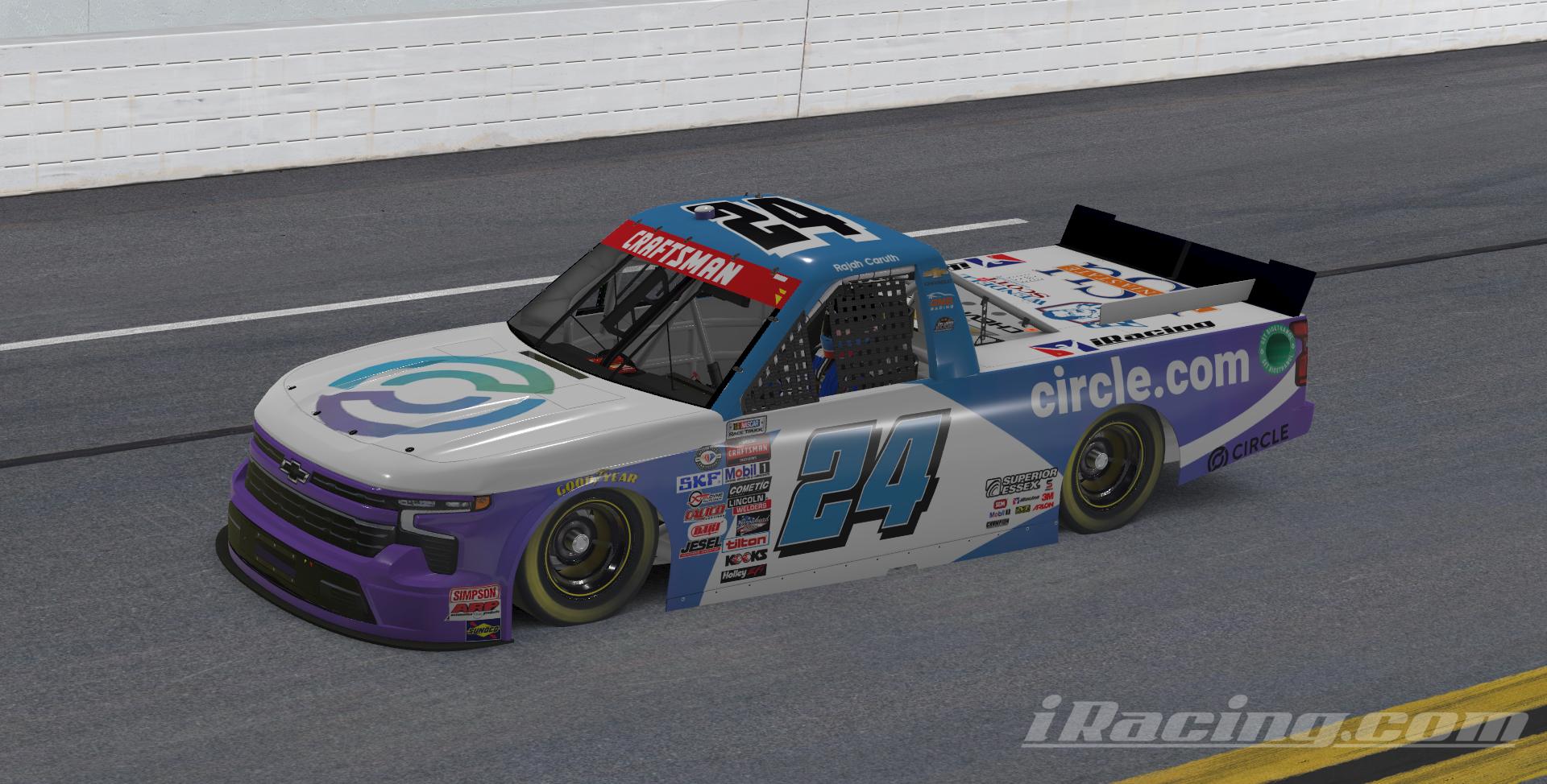 Preview of #24 Rajah Caruth 2023 Circle Truck Concept by Martin Roberg
