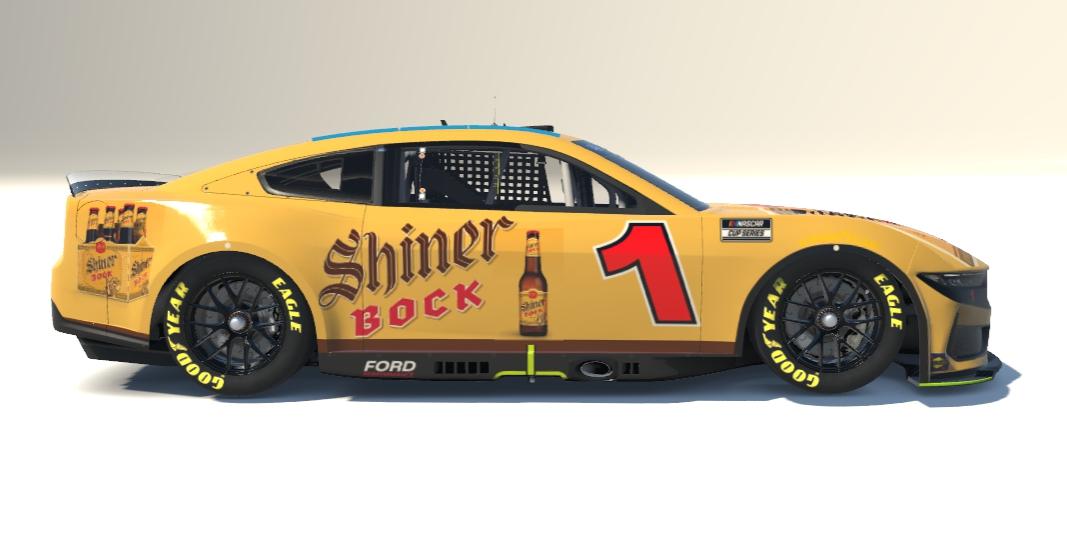 Shiner Bock Beer 2024 Next Gen Ford Mustang by Michael M